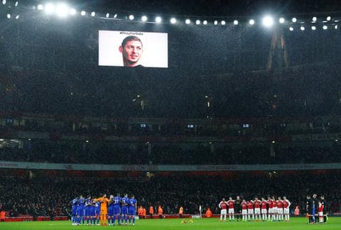 Emiliano Sala remembered as Cardiff make painful return to action
