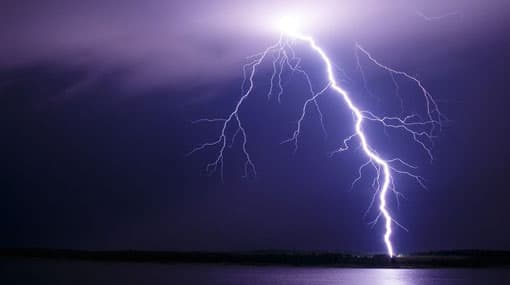 Thundershowers with severe lightning expected after 2pm