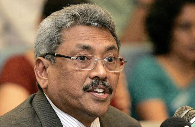 Gotabaya says he will run for president, tackle radical Islam