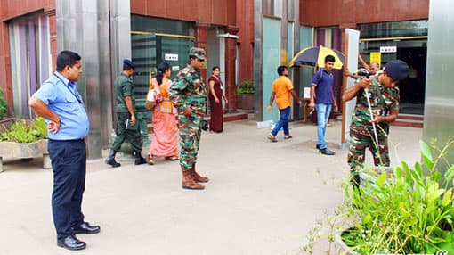 Army continues island-wide search operations