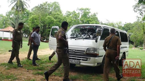 Police find suspicious van involved in Sainthamaruthu blast