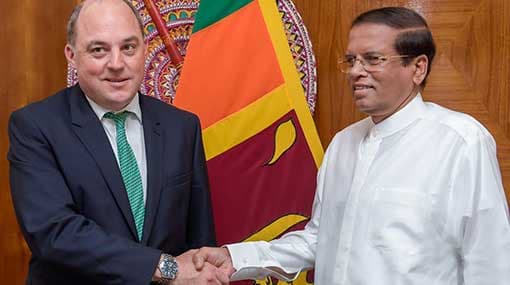 British State Min. of Defence commends Sirisena’s leadership against terrorism