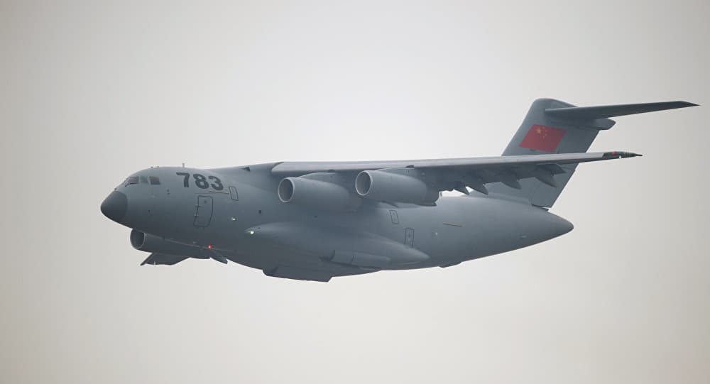 Chinese cargo plane delivers relief to flood-hit Sri Lanka