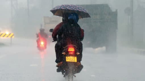 Showers & winds to continue as south-west monsoon conditions establish