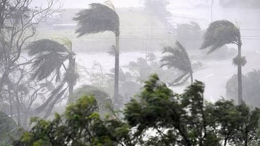 Strong gusty winds, heavy rain expected in next few days
