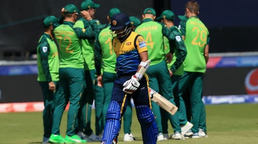South Africa restrict Sri Lanka to 203