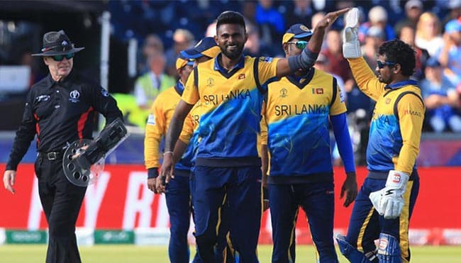 Sri Lanka survive scare to beat West Indies in World Cup