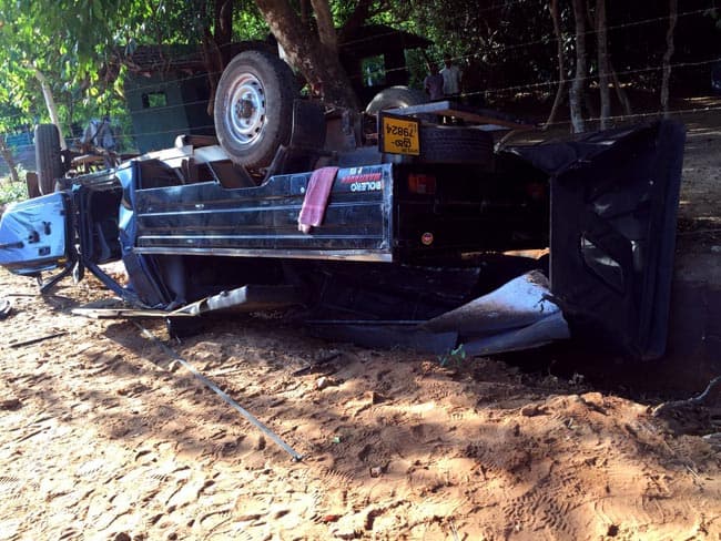 One soldier dead, 8 injured as Army truck topples