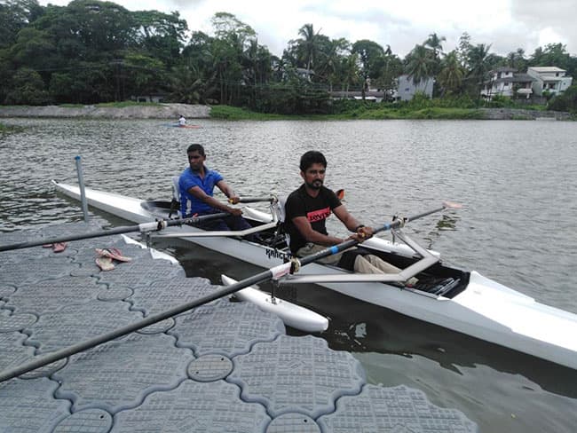 Sri Lanka’s first Para Rowing Double Scull boat