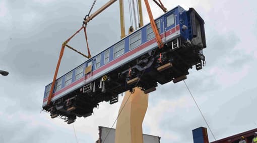 Class S-14 train to set off on upcountry railway line