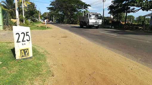 Residents of Ambalantota vexed by sand-filled tipper trucks