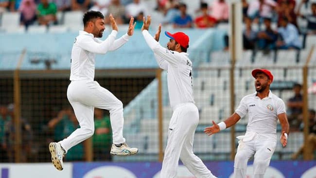 Rashid leads Afghanistan to historic win against Bangladesh