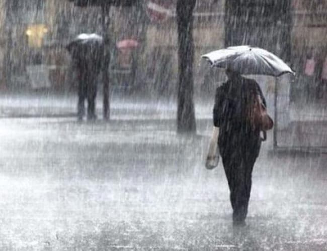 Heavy rains of about 150 mm expected