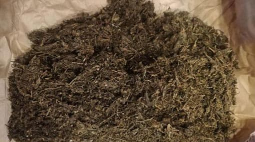 43 year old arrested with local cannabis