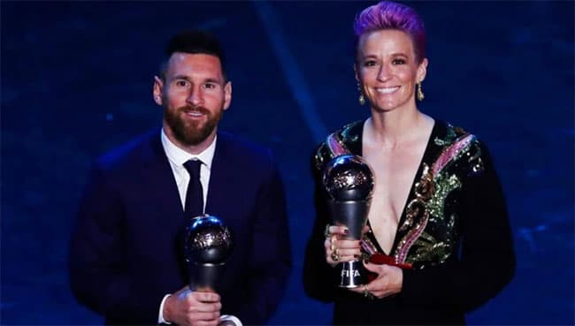 Lionel Messi wins FIFA player of the year