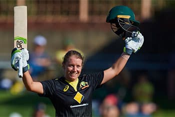 Healy smashes record T20I score