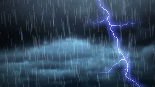 Warning issued for severe lightning