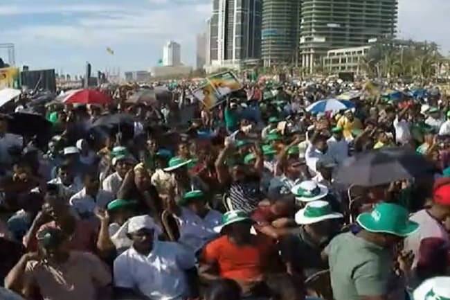 Sajith’s maiden campaign rally begins