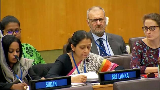 Sri Lanka calls on UN to utilize resources in impartial and transparent manner