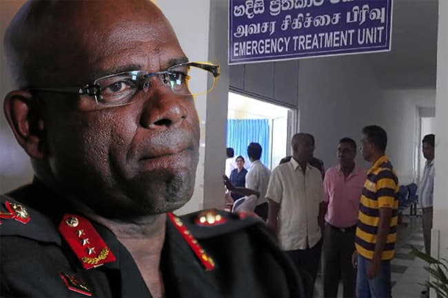 Mahesh Senanayake hospitalized