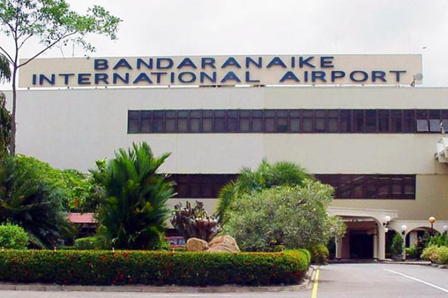 Electrical breakdown at Katunayake Airport