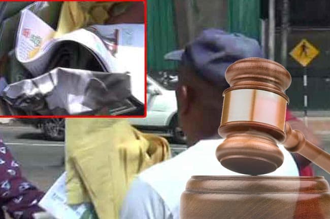 Two arrested with mudslinging leaflets against Gotabaya remanded