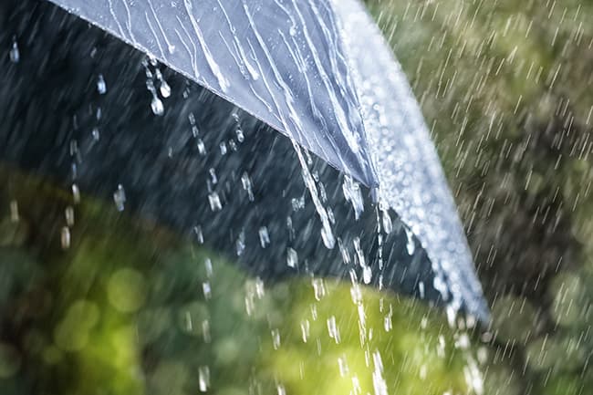 Possible thundershowers after 1pm today