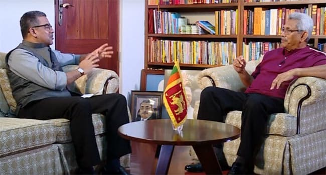 Leasing Hambantota port to China was a mistake – President