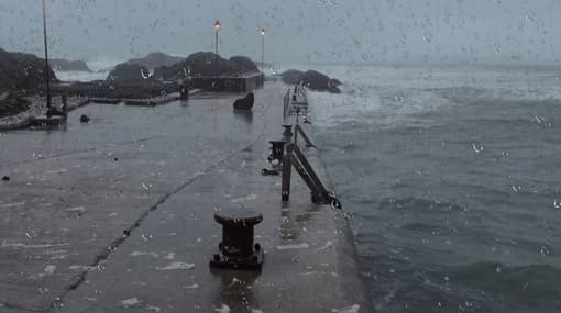 Thundershowers expected in several sea areas