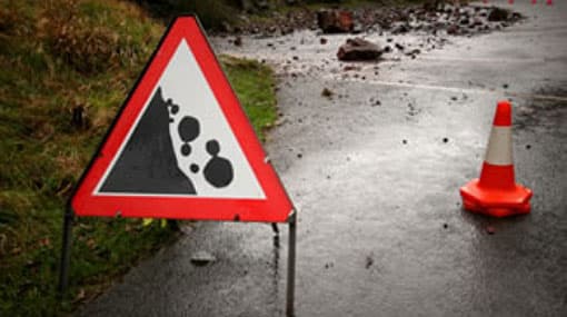 ‘Red’ alert landslide warning issued for several areas