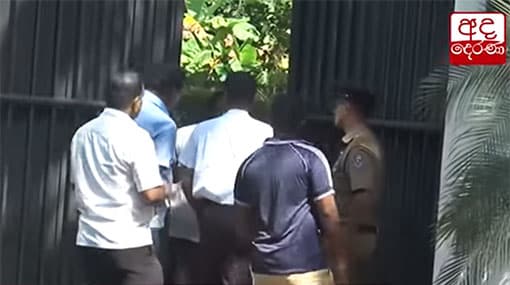 CID officers visit Rajitha’s houses in Colombo and Kalutara