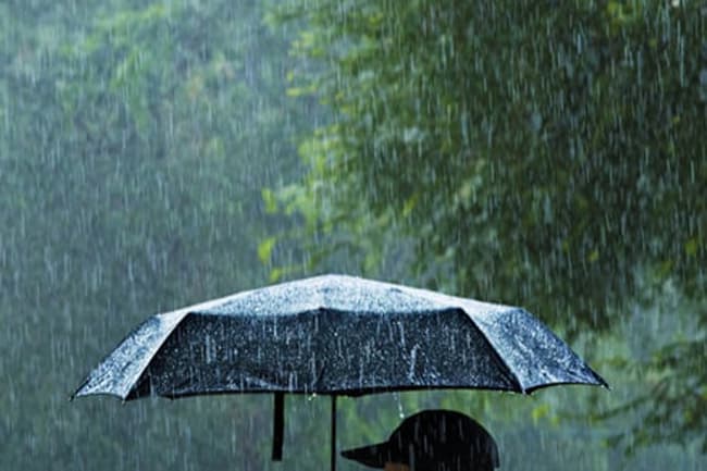 Showers expected in several areas after 2pm
