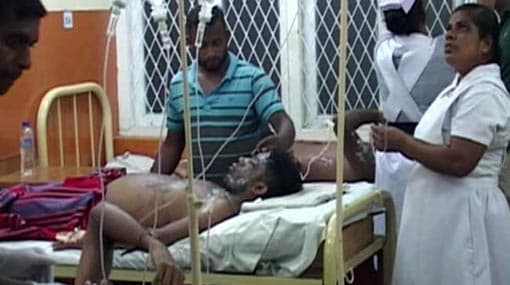Eight hospitalized over acid attack in Morontota
