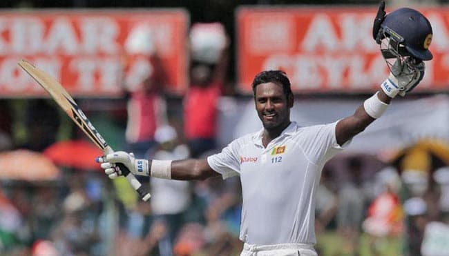 Mathews scores his 10th Test century