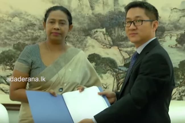 China to donate coronavirus test kits, medical face masks to Sri Lanka