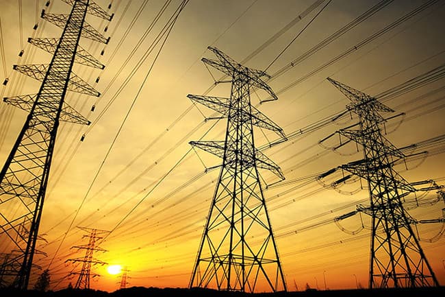 Power interruptions in parts of the island due to lightning