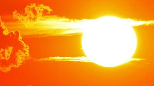 Heat advisory for North-Western province and three districts