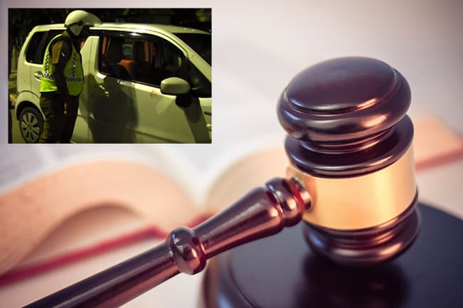 Four arrested over disregarding police orders at checkpoint remanded