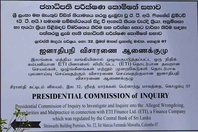 Term of Presidential Commission probing ETI malpractices extended
