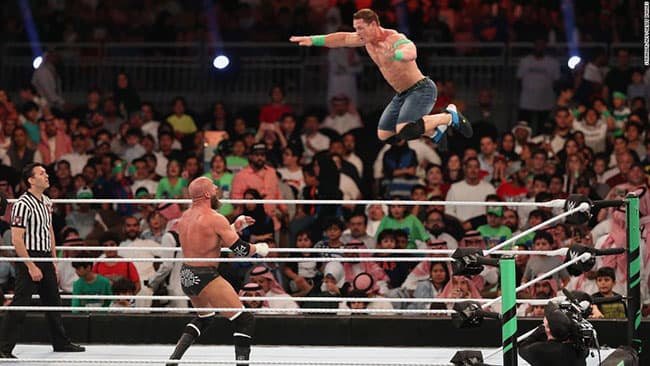 WWE resumes live fights after being deemed ‘essential’