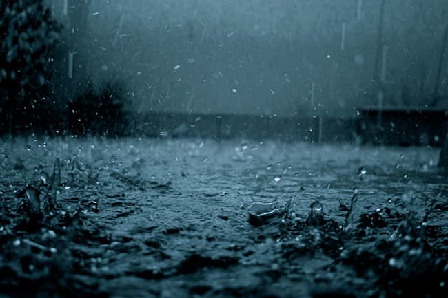 Thundershowers expected after 2pm