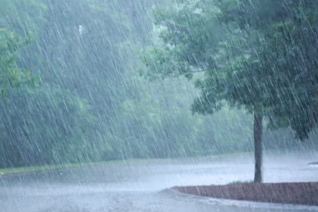 Evening thundershowers expected over next few days