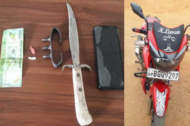 ‘Kabaali’ gang member busted in Mullaitivu