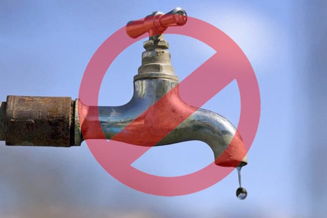 Water supply for parts of Colombo disrupted tonight