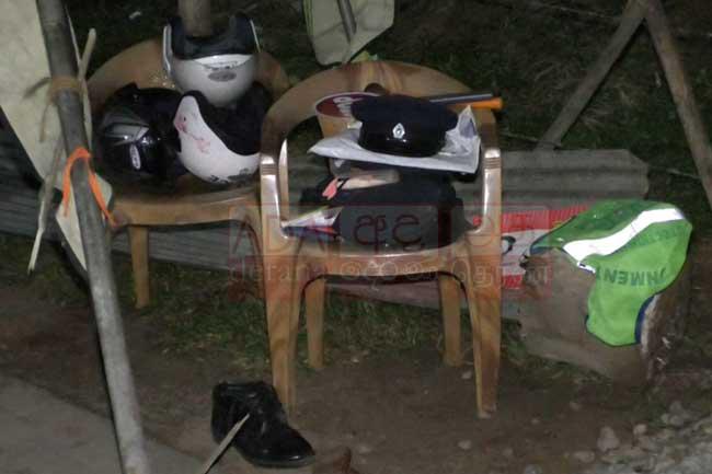 Tipper truck runs over cops at checkpoint; one killed, two injured