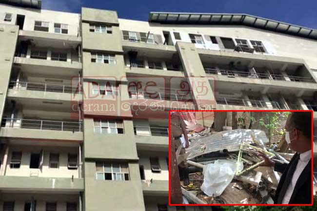 Prison inmate dies after falling over Negombo Hospital building