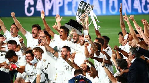 Real Madrid seal Spanish title with win over Villarreal