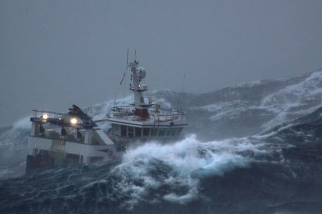 Naval, fishing communities warned of rough seas