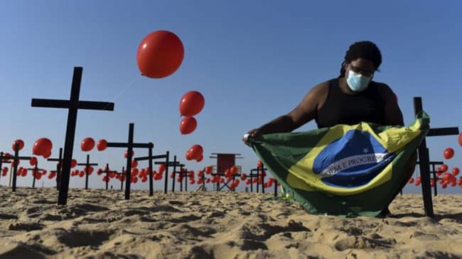 COVID-19: Brazil passes 100,000 deaths as outbreak shows no sign of easing
