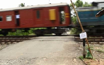 Up country train services obstructed - CGR